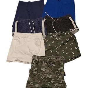 Justice shorts skorts lot sz 8/10 K75